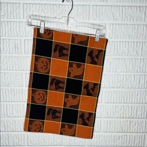 Halloween Themed Orange and Black Placemats